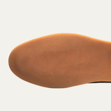 The Castello Men's Khaki Slip On Suede Chelsea Boots with Elastic Side Panels