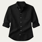 The Yorkshire Men’s Lightweight Cotton Linen Summer Shirt