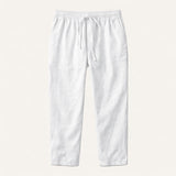 The Meadowgate Men’s Lightweight Breathable Drawstring  Cotton Linen Pants