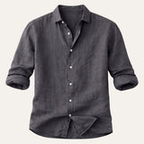 The Prague Men’s Classic Lightweight Button Up Shirt