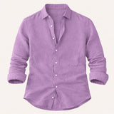 The Sussex Men’s Casual Cotton Linen Summer Shirt