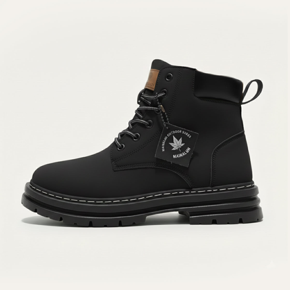 The Silverlake Men’s Cozy Fur Lined Insulated Snow Boots