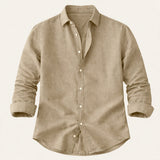 The Sussex Men’s Casual Cotton Linen Summer Shirt
