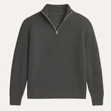 The Vicenza Men’s Soft Knit Half Zip Sweater