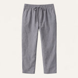 The Meadowgate Men’s Lightweight Breathable Drawstring  Cotton Linen Pants