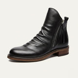 The Rue Honoré Men’s Leather Boots - Luxury Shoes