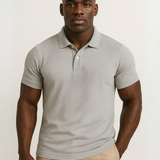 The Corsica Men's White Old Money Polo Shirt