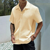 The Porta Venezia Men’s Lightweight Streetwear Button-Up Shirt