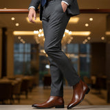 The Cortona Men’s Zip Ankle Chelsea Boots