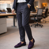 The Livorno Men’s Suede Tassel Loafer