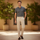The Monaco Tailored Trousers – Men’s High Waisted Pleated Pants