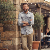 The Fairbrook Men’s Light Grey Vintage Denim Shirt