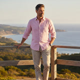 The Yorkshire Men’s Lightweight Cotton Linen Summer Shirt