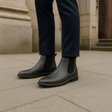 The Fort William Men's Stylish Comfortable Leather Chelsea Boots