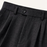 The Brighton Men’s Vintage Classic Tailored Pleated Pants