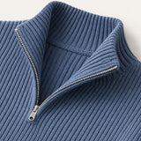 The Vicenza Men’s Soft Knit Half Zip Sweater