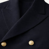 The Parisian Men’s Slim Fit Double Breasted Casual Shirt