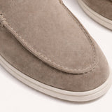 The Hepburn Men’s Casual Suede Loafers with Rubber Sole