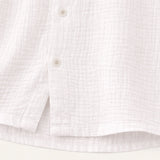 The Oxford Men’s Turn Down Collar Trendy Loose Fit Button Up Shirt