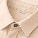 The Appenzell Men’s Solid Color Casual Corduroy Shirt