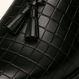 Men's Leather Mule Loafers – Slip-On Comfort & Style
