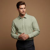 The Rovato Men's Lightweight Long Sleeve Button Shirt