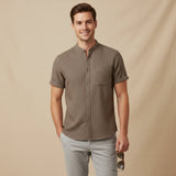 The Winchester Men’s Oversized Cotton Linen Beach Shirt