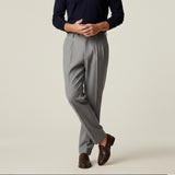 The Bologna Men’s Loose Fit Lightweight Linen Summer Pants