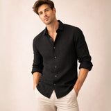 The Prague Men’s Classic Lightweight Button Up Shirt