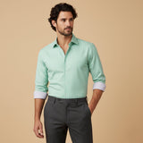 The Sorrento Men’s Trendy Slim Fit Striped Button Up Shirt