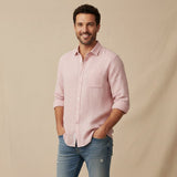 The Yorkshire Men’s Lightweight Cotton Linen Summer Shirt