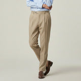 The Bologna Men’s Loose Fit Lightweight Linen Summer Pants