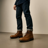 The Grayfield  Men’s Lace Up Combat Leather Boots
